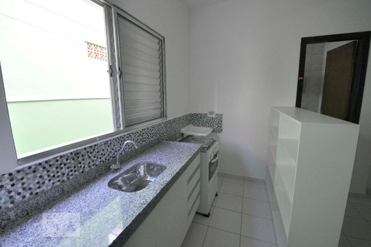 Cozinha - Armários de kitnet/studio para alugar com 1 quarto, 22m² em Vila Gomes, São Paulo