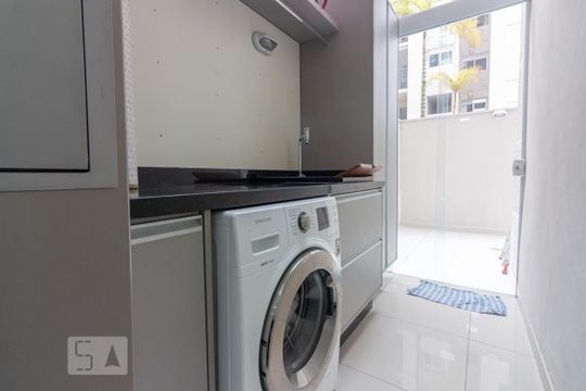 Área de Serviço de apartamento para alugar com 2 quartos, 111m² em Vila Polopoli, São Paulo