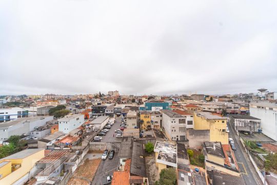 Vista da Varanda da Sala de apartamento à venda com 2 quartos, 53m² em Parque das Nações, Santo André