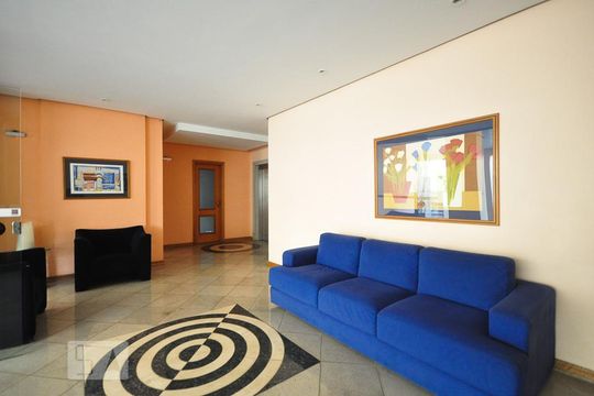Hall Social de apartamento à venda com 2 quartos, 69m² em Vila Indiana, São Paulo