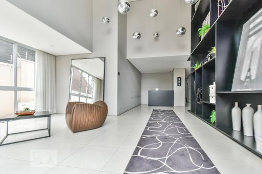Hall Social de apartamento à venda com 1 quarto, 63m² em Vila Madalena, São Paulo