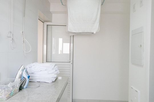 Área de Serviço de apartamento para alugar com 3 quartos, 127m² em Vila Firmiano Pinto, São Paulo
