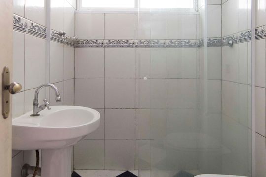 Banheiro de apartamento à venda com 3 quartos, 98m² em Parque Mandaqui, São Paulo