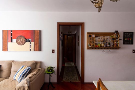 Sala de apartamento para alugar com 2 quartos, 64m² em Vila Babilônia, São Paulo