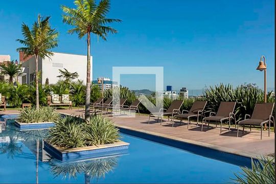 Área comum - Piscina de apartamento para alugar com 1 quarto, 45m² em Petrópolis, Porto Alegre