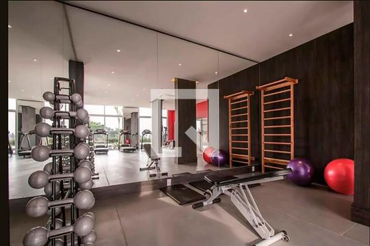 Área comum - Academia de apartamento para alugar com 1 quarto, 45m² em Petrópolis, Porto Alegre