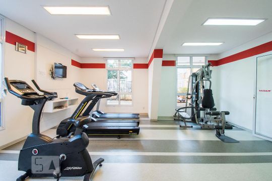 Área Comum - Academia de apartamento para alugar com 2 quartos, 88m² em Vila Firmiano Pinto, São Paulo