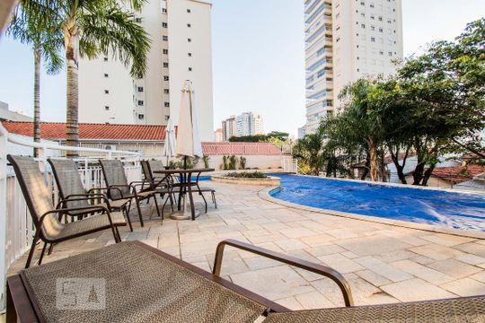 Área Comum - Piscina de apartamento para alugar com 2 quartos, 88m² em Vila Firmiano Pinto, São Paulo
