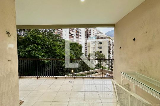 Varanda de apartamento para alugar com 2 quartos, 110m² em Jardim Botânico, Rio de Janeiro