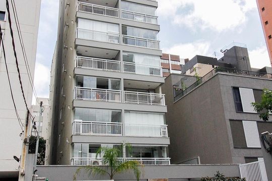 Fachada de apartamento para alugar com 1 quarto, 47m² em Perdizes, São Paulo