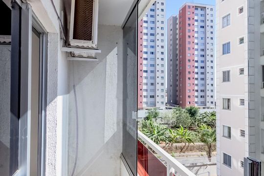 Sacada de apartamento para alugar com 2 quartos, 54m² em Setor Negrão de Lima, Goiânia