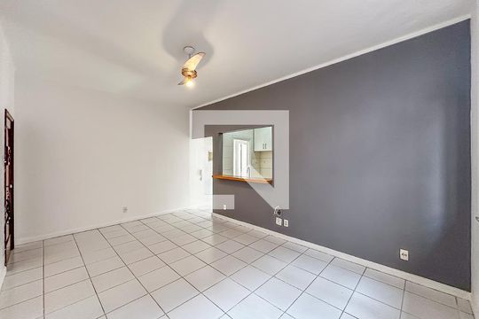 Sala de apartamento para alugar com 1 quarto, 53m² em Botafogo, Rio de Janeiro