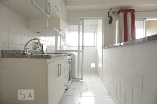 Cozinha de apartamento à venda com 2 quartos, 50m² em Bela Vista, São Paulo
