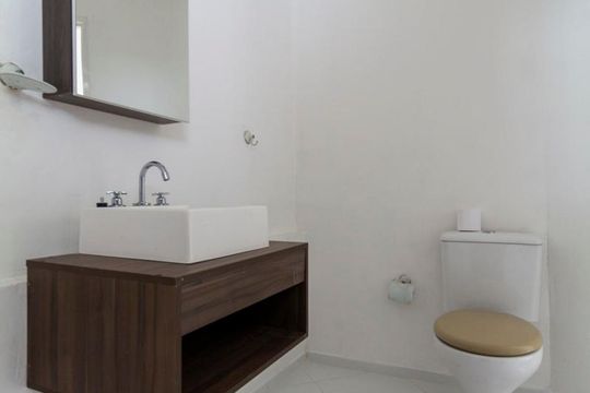 Banheiro Social de apartamento para alugar com 3 quartos, 67m² em Jardim Oriental, São Paulo