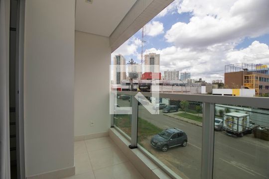Sacada de apartamento para alugar com 1 quarto, 31m² em Sul (águas Claras), Brasília