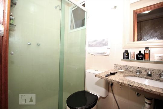 Banheiro da Suíte de apartamento à venda com 3 quartos, 85m² em Pechincha, Rio de Janeiro