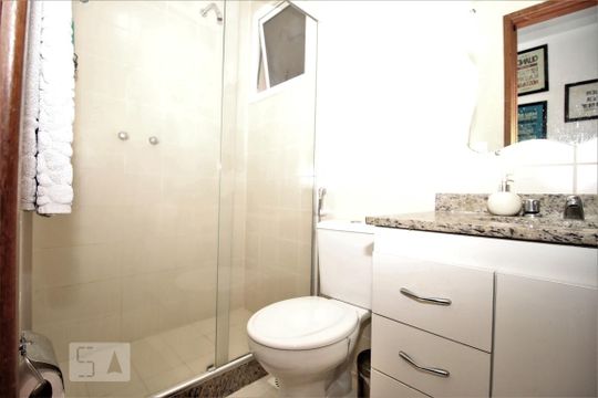 Banheiro Social de apartamento à venda com 3 quartos, 85m² em Pechincha, Rio de Janeiro