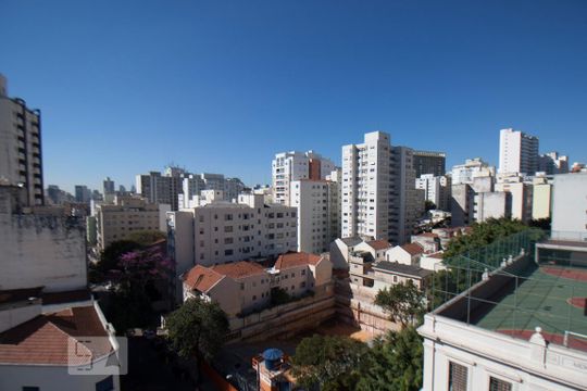 Vista do Quarto 1 de apartamento para alugar com 2 quartos, 65m² em Vila Buarque, São Paulo