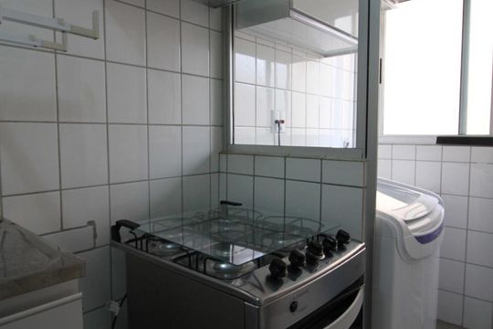 Detalhe da cozinha de apartamento à venda com 2 quartos, 49m² em Fazenda Morumbi, São Paulo