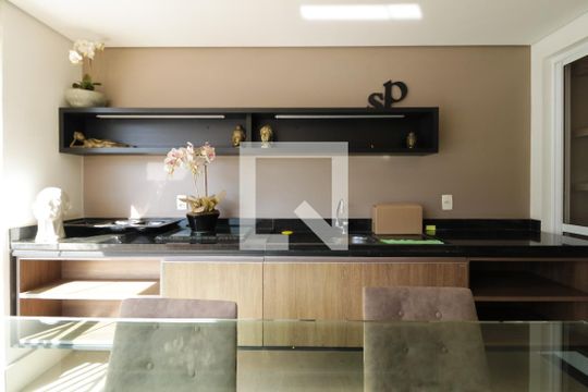 Varanda gourmet de apartamento à venda com 2 quartos, 76m² em Vila Olímpia, São Paulo
