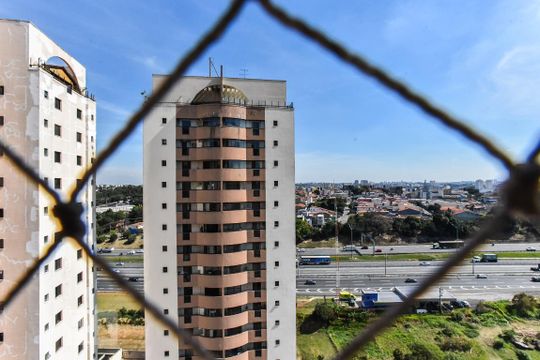 Vista da Varanda de apartamento para alugar com 3 quartos, 106m² em Centro, São Bernardo do Campo