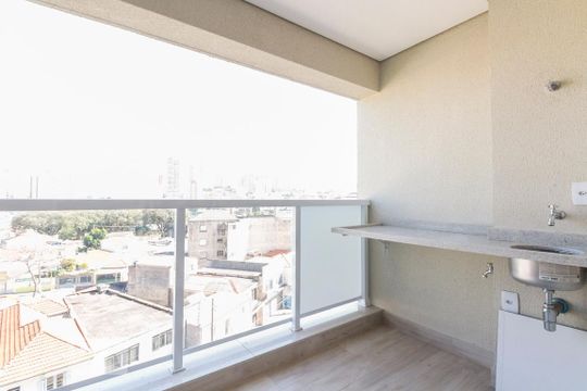 Sacada gourmet  de kitnet/studio para alugar com 1 quarto, 36m² em Vila Prudente, São Paulo
