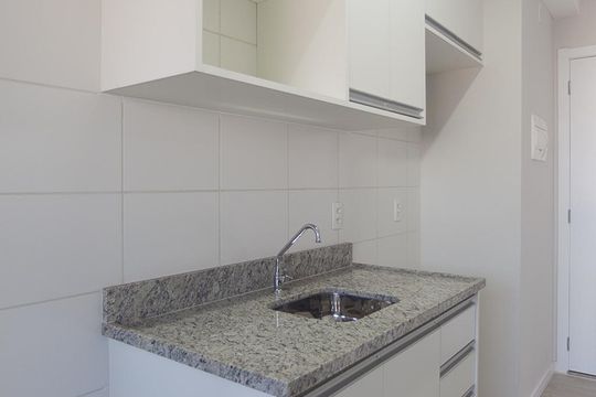 Cozinha de apartamento para alugar com 2 quartos, 57m² em Vila São Bento, Campinas