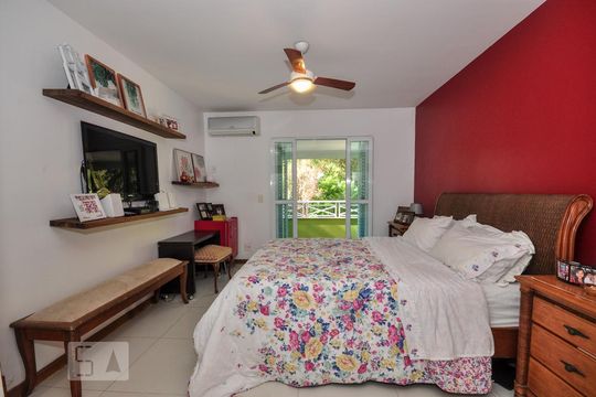 Suíte 1 de casa de condomínio à venda com 4 quartos, 850m² em Anil, Rio de Janeiro