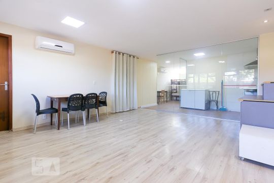 SALA de apartamento para alugar com 1 quarto, 54m² em Asa Norte, Brasília