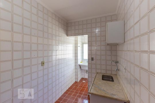 Cozinha de apartamento à venda com 1 quarto, 38m² em Botafogo, Campinas