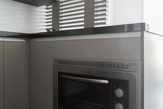 Detalhe da cozinha de kitnet/studio para alugar com 1 quarto, 38m² em Vila Mariana, São Paulo
