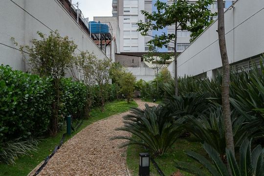 Área de lazer de kitnet/studio para alugar com 1 quarto, 38m² em Vila Mariana, São Paulo