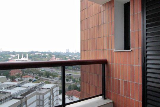 Varanda de apartamento à venda com 1 quarto, 40m² em Higienópolis, São Paulo