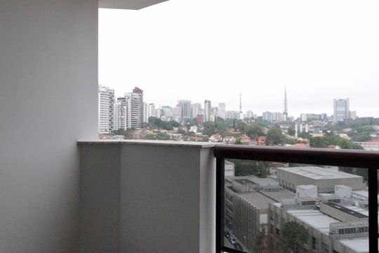 Varanda de apartamento à venda com 1 quarto, 40m² em Higienópolis, São Paulo