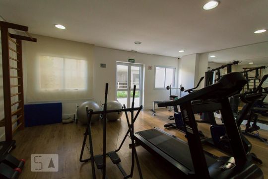 Área comum - Academia de apartamento para alugar com 1 quarto, 33m² em Cambuci, São Paulo