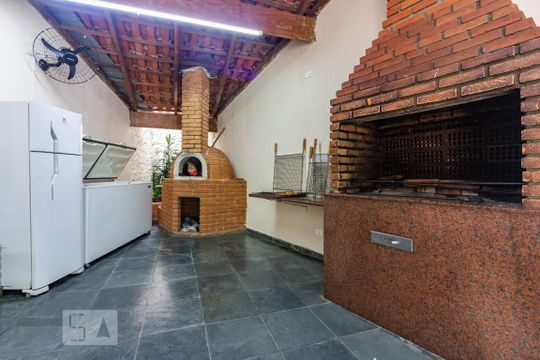 Área comum - Churrasqueira de apartamento para alugar com 3 quartos, 78m² em Vila Yara, Osasco
