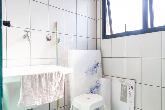 Área de Serviço de apartamento à venda com 2 quartos, 54m² em Vila Santa Catarina, São Paulo