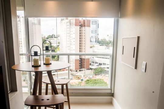 Varanda de apartamento para alugar com 1 quarto, 49m² em Petrópolis, Porto Alegre
