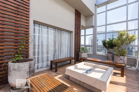 Área Comum - Terraço de apartamento para alugar com 1 quarto, 49m² em Petrópolis, Porto Alegre