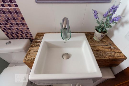 Banheiro da Suíte 3 de apartamento à venda com 3 quartos, 147m² em Vila Mascote, São Paulo