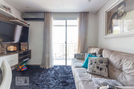 Sala de apartamento à venda com 3 quartos, 67m² em Jaguaré, São Paulo