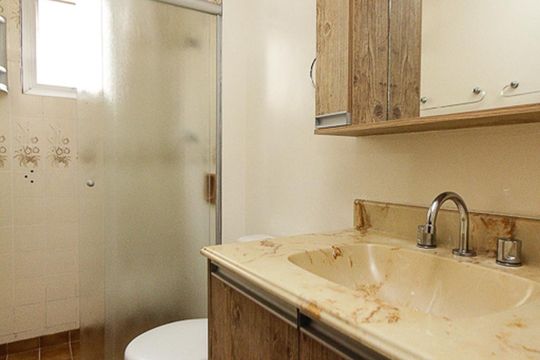 Banheiro de apartamento à venda com 2 quartos, 60m² em Brás, São Paulo