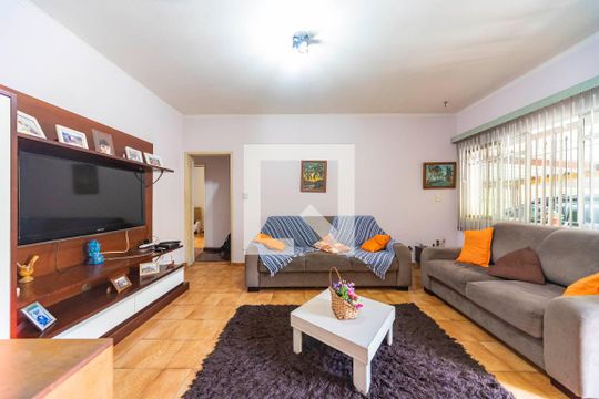 Sala de casa à venda com 3 quartos, 189m² em Vila Curuçá, Santo André