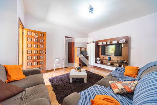 Sala de casa à venda com 3 quartos, 189m² em Vila Curuçá, Santo André