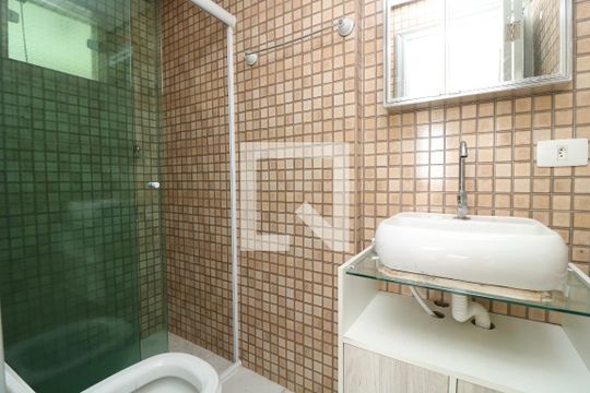Banheiro da Suíte de apartamento à venda com 3 quartos, 98m² em Vila Regente Feijó, São Paulo