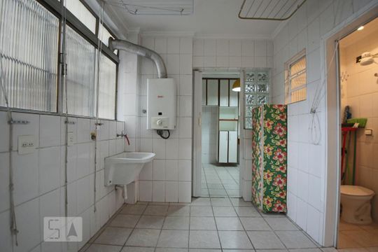 Área de Serviço de apartamento à venda com 3 quartos, 145m² em Santa Cecília, São Paulo