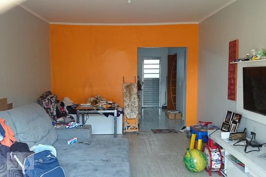 SALA de casa para alugar com 2 quartos, 80m² em Vila Bancária Munhoz, São Paulo