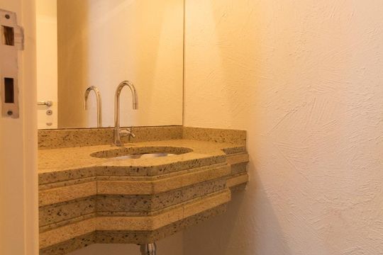 Lavabo de apartamento à venda com 3 quartos, 240m² em Brooklin Paulista, São Paulo