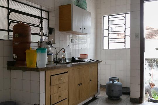 Cozinha de casa à venda com 2 quartos, 90m² em Vila Dom Pedro I, São Paulo
