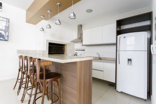 Salão de Festas de apartamento à venda com 2 quartos, 75m² em Auxiliadora, Porto Alegre